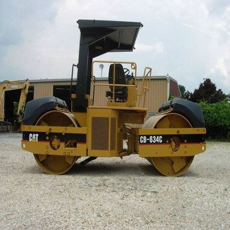 Used Caterpillar CB 634 C Twin drum rollers for Sale